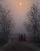 Caspar David Friedrich Easter Morning oil on canvas